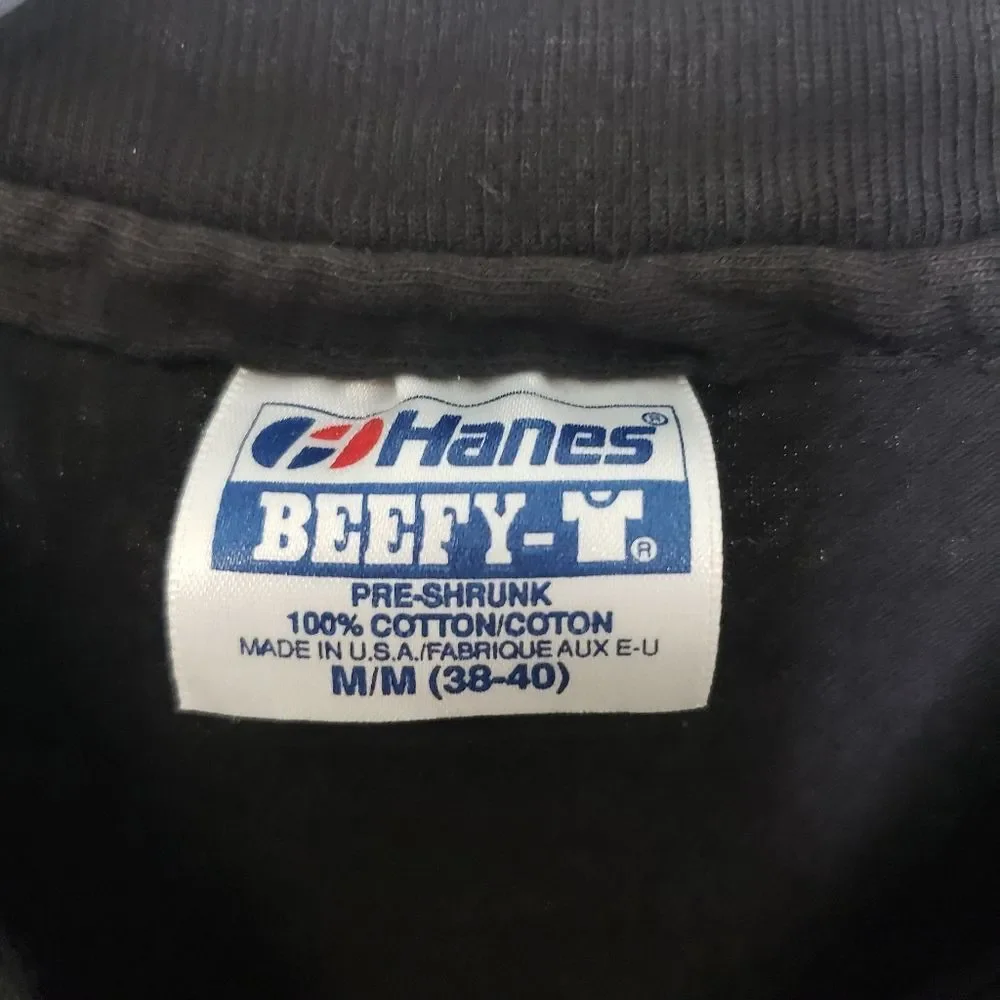 Hanes Beefy T Singke Stitch Universal Studios Short Sleeve T-shirt Size Medium